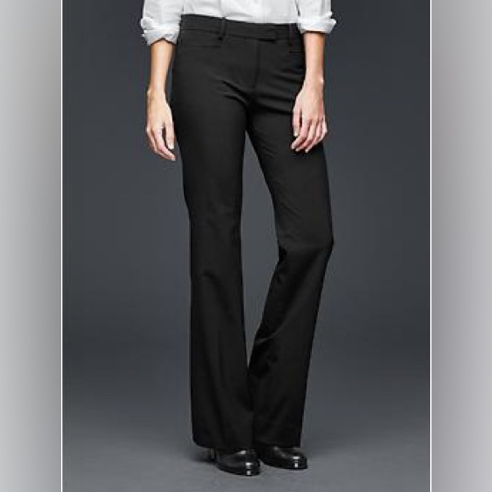 Gap Modern Boot Trousers, black
